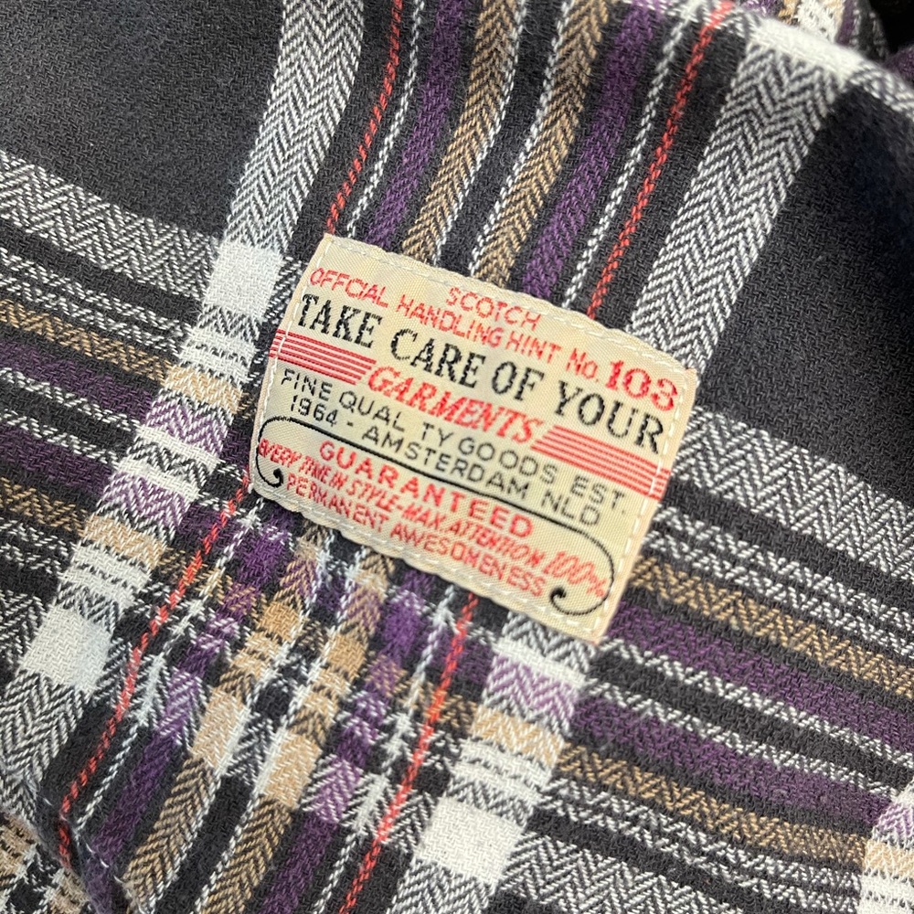 Scotch & Soda Plaid Button Down Shirt - Picture 5 of 5